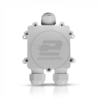 Mufa Hermetyczna VT-870 Konektor Trójnik Puszka fi 8-12mm Biały IP68 5981