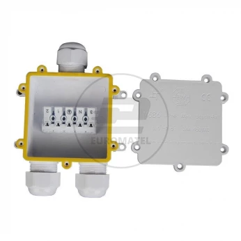 Mufa Hermetyczna VT-870 Konektor Trójnik Puszka fi 8-12mm Biały IP68 5981