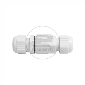 Mufa kablowa skręcana 5-9 mm2 450V 16A v2 Biała IP68 5986