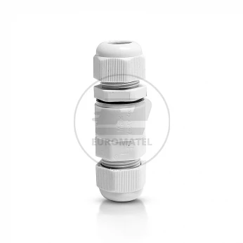 Mufa kablowa skręcana 5-9 mm2 450V 16A v2 Biała IP68 5986