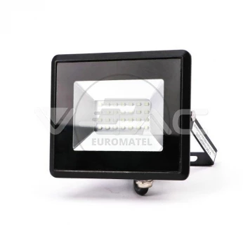 Projektor LED V-TAC 20W Czarny E-Series IP65 VT-4021 Niebieski 1700lm