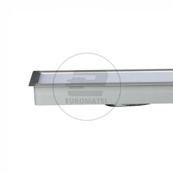 Oprawa V-TAC LED Linear SAMSUNG CHIP 40W Wpuszczana Srebrna 120cm VT-7-41 6400K 3200lm 5 Lat Gwarancji