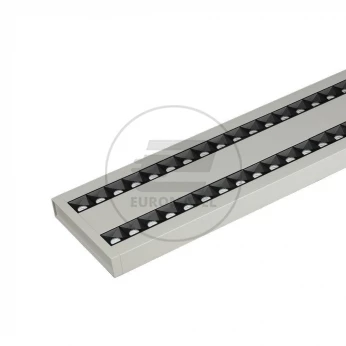 Oprawa V-TAC LED Linear SAMSUNG CHIP 60W Do łączenia Zwieszana Ściemnialna UGR6 Szara VT-7-62 4000K 6600lm 5 Lat Gwarancji