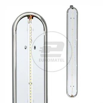 Oprawa Hermetyczna LED V-TAC PC/PC 60cm 18W VT-6048 4000K 1440lm