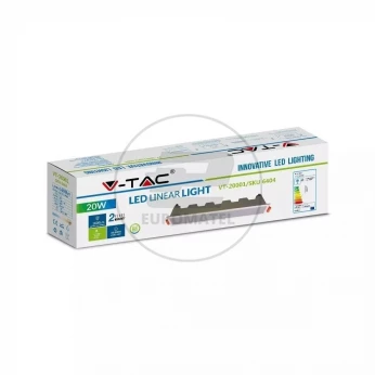Panel Liniowy V-TAC 20W LED Linear Biały VT-20001 3000K 1600lm