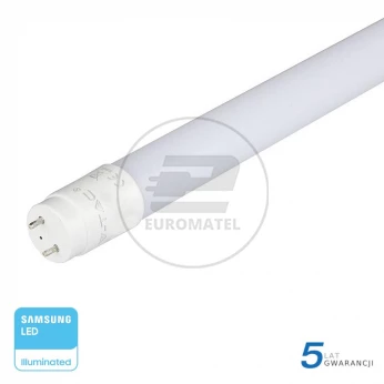 Tuba Świetlówka LED T8 V-TAC SAMSUNG CHIP 60cm 10W G13 VT-061 3000K 850lm 5 Lat Gwarancji