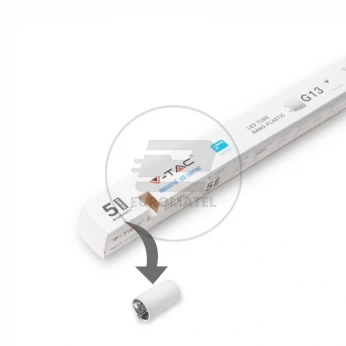 Tuba Świetlówka LED T8 V-TAC SAMSUNG CHIP 60cm 10W G13 VT-061 3000K 850lm 5 Lat Gwarancji