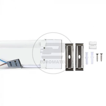 Oprawa V-TAC 40W LED Liniowa Natynkowa SAMSUNG CHIP 120cm 120lm/W VT-8-40 3000K 4200lm 5 Lat Gwarancji