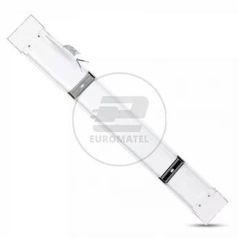 Oprawa V-TAC 40W LED Liniowa Natynkowa SAMSUNG CHIP 120cm 120lm/W VT-8-40 3000K 4200lm 5 Lat Gwarancji