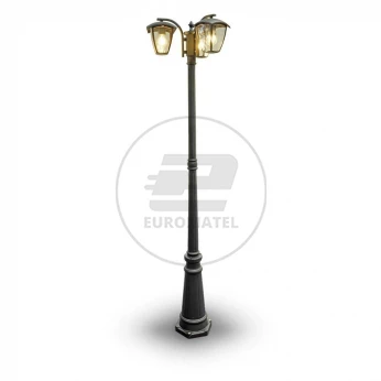 Latarnia Ogrodowa V-TAC 3XE27 1990mm IP44 Czarny VT-740