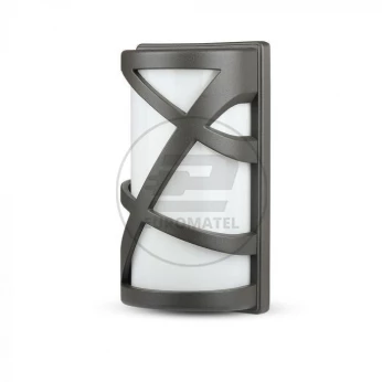 Lampa Ogrodowa Ścienna VT-745 E27 Max. 60W Szara 7065