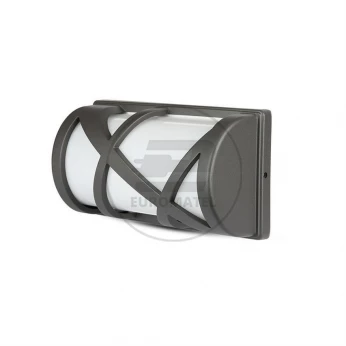 Lampa Ogrodowa Ścienna VT-745 E27 Max. 60W Szara 7065