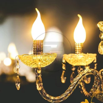 Żarówka Dekoracyjna LED FILAMENT VT-2056D 4W E14 CANDLE 2700K 350lm A+ 300st. 7177