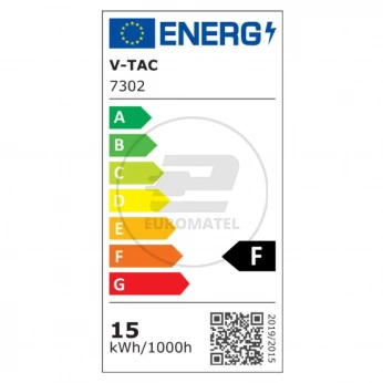Żarówka LED V-TAC 15W E27 A60 (Blister 2szt) VT-2117 6400K 1500lm