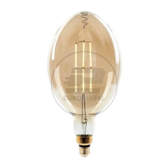 Żarówka LED V-TAC 8W Straight Filament E27 BF180 Bursztyn Ściemnialna VT-2178D 2000K 600lm