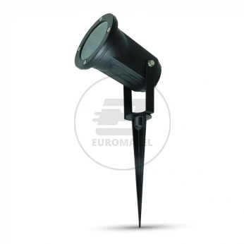 Oprawa ogrodowa VT-769 GU10 GARDEN SPIKE FITTING,ALUMINUM BODY-BLACK IP44 7517