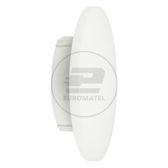 Lampa Ścienna LED VT-743 9W 3000K 660lm IP65 Okrągła Biała 7526