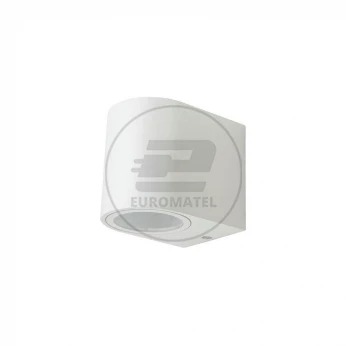 Oprawa ewelacyjna VT-7651 SLEEK GU10 WALL FITTING(ALUMINUM) ROUND-WHITE BODY,1 WAY IP44 7540