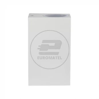 Oprawa ewelacyjna VT-7652 SLEEK GU10 WALL FITTING(ALUMINUM) SQUARE-WHITE BODY,2 WAY IP44 7541