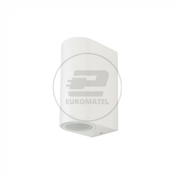 Oprawa ewelacyjna VT-7652 SLEEK GU10 WALL FITTING(ALUMINUM) ROUND-WHITE BODY,2 WAY IP44 7542