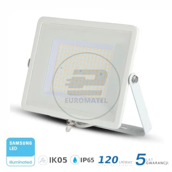 Projektor LED 100W 12000lm 6400K 120lm/W Dioda SAMSUNG Biały IP65 769