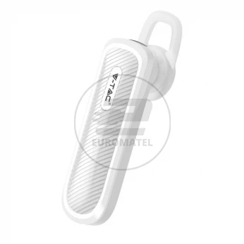 Zestaw Słuchawkowy V-TAC Bluetooth 70mAh Biały VT-6700