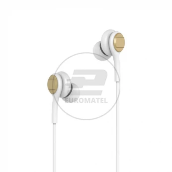 Słuchawki Jack 3,5mm V-TAC Złote V-TAC VT-1132