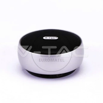 Przenośny Głośnik Bluetooth Micro USB Wysokiej jakości przewód 800mah Zielony V-TAC VT-6211