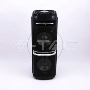 Głośnik Bezprzewodowy na kółkach 120W VT-6210 1x Mikrofon przewodowy 1x Mikrofon bezprzewodowy 7734