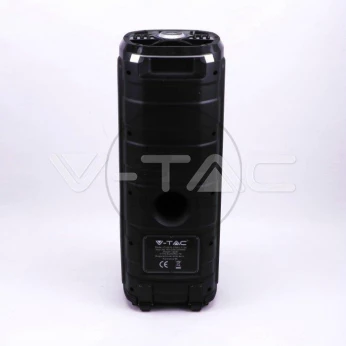 Głośnik Bezprzewodowy na kółkach 120W VT-6210 1x Mikrofon przewodowy 1x Mikrofon bezprzewodowy 7734