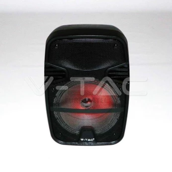 Głośnik Bezprzewodowy na kółkach 15W VT-6208 1x Mikrofon przewodowy RGB 7735