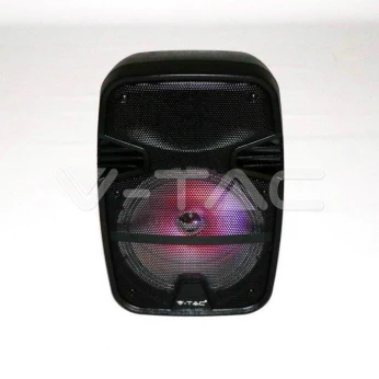 Głośnik Bezprzewodowy na kółkach 15W VT-6208 1x Mikrofon przewodowy RGB 7735