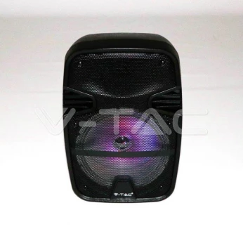 Głośnik Bezprzewodowy na kółkach 15W VT-6208 1x Mikrofon przewodowy RGB 7735