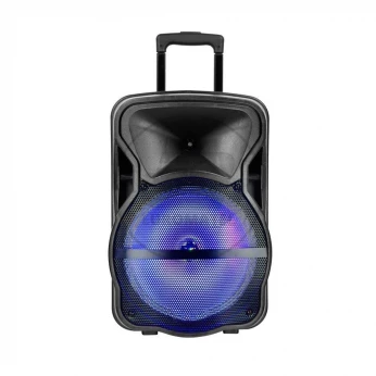 Głośnik Bezprzewodowy na kółkach 50W VT-6315 1x Mikrofon przewodowy 1x Mikrofon bezprzewodowy 7738