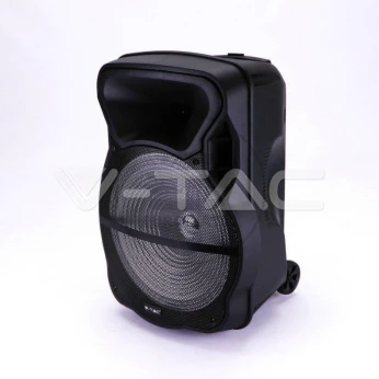 Głośnik Bezprzewodowy na kółkach 50W VT-6315 1x Mikrofon przewodowy 1x Mikrofon bezprzewodowy 7738