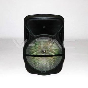 Głośnik Bezprzewodowy na kółkach 50W VT-6315 1x Mikrofon przewodowy 1x Mikrofon bezprzewodowy 7738