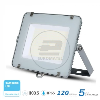 Projektor LED 150W 18000lm 6400K 120lm/W Dioda SAMSUNG Szary IP65 777