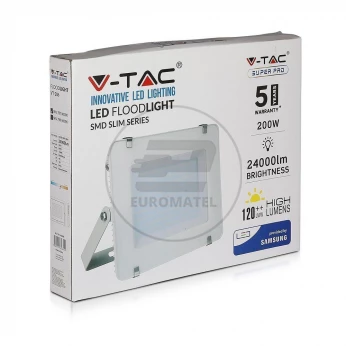 Projektor LED 200W 24000lm 6400K Dioda SAMSUNG Biały IP65 788