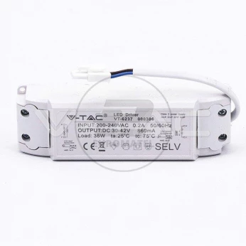 Panel LED V-TAC 36W 600x600 VT-6237 6400K 3240lm