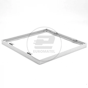 Ramka Aluminiowa Składana do Paneli LED 622X622 620x620 Biała Bez widocznych śrub V-TAC 5 Lat Gwarancji