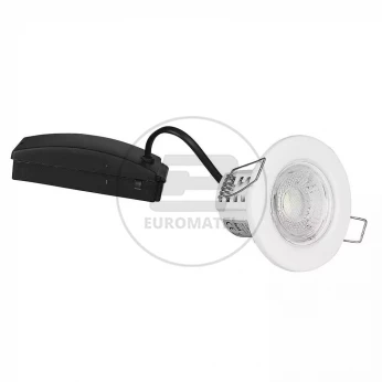 Oczko LED SAMSUNG CHIP 5W Hermetyczne IP65 Ściemnialne Białe VT-885 4000K 500lm 5 Lat Gwarancji