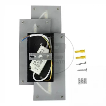 Kinkiet LED VT-712 12W 3000K 1100lm IP20 Czarny 8204