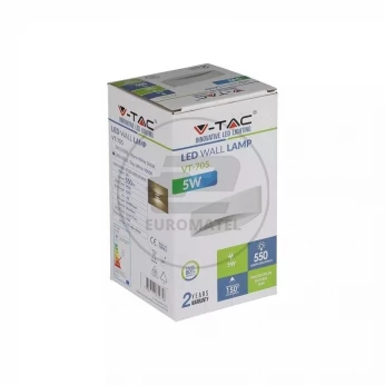 Oprawa Ścienna VT-705 5W 4000K 550lm IP20 8232