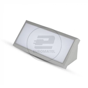 Lampa Ścienna Zewnętrzna VT-8054 12W 3000K 600lm IP65 Szara 8233