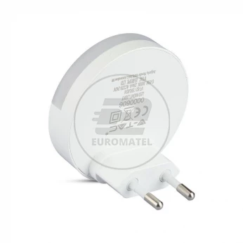 Oświetlenie Nocne LED VT-82 CHIP 3000K Okrągła 824