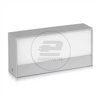 Oprawa ewelacyjna VT-8056 9W LED UP/DOWN OUTDOOR SOFT LIGHT-MEDIUM COLORCODE:4000K GREY BODY 8240