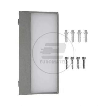 Oprawa ewelacyjna VT-8056 9W LED UP/DOWN OUTDOOR SOFT LIGHT-MEDIUM COLORCODE:4000K GREY BODY 8240