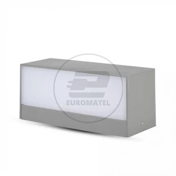 Kinkiet LED UP/Down VT-8057 12W 4000K 600lm IP65 Szary 8243