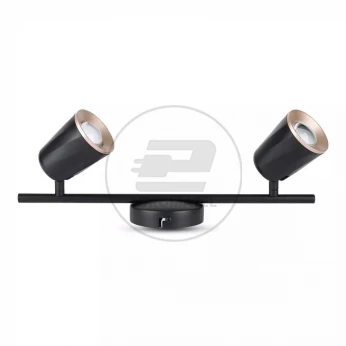 Lampa Ścienna VT-812 12W 3000K 960lm Czarna 8255