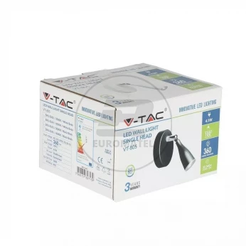 Kinkiet V-TAC 4.5W LED Biały VT-805 3000K 360lm